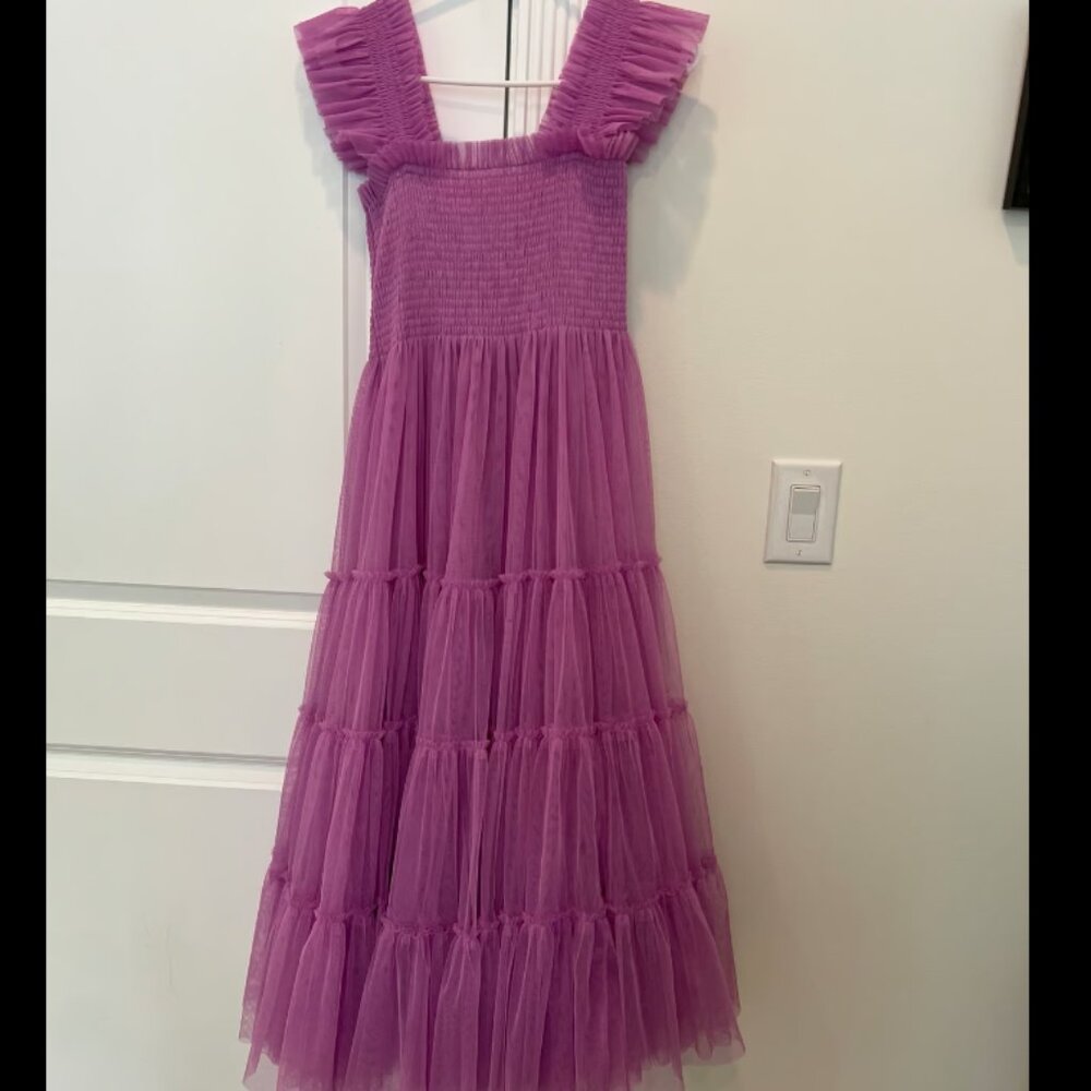Hill House Lilac Sky Tulle Nap Dress and slip